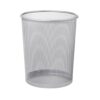 Cos metalic pentru birou, Memoris-Precious, 15 l, argintiu Cos metalic pentru birou, Memoris-Precious, 15 l, argintiu