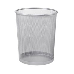 Cos metalic pentru birou, Memoris-Precious, 15 l, argintiu
