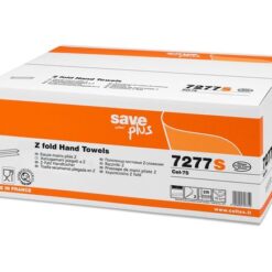 Rezerva prosoape pliate Z, Celtex 7277S, 2 straturi, alb, 120 buc/pachet, 25 pachete/cutie