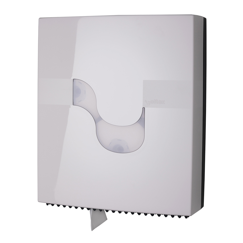 Dispenser hartie igienica Celtex Revolver, alb, autonomie de peste 300 m, sistem revolutionar Dispenser hartie igienica Celtex Revolver, alb, autonomie de peste 300 m, sistem revolutionar