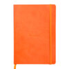Notebook A5 Rhodiarama, 80 file, ivory, dictando, tangerine