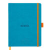 Meeting Book A5+ Rhodiarama, 80 file, turcoaz