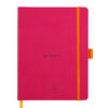 Meeting Book A5+ Rhodiarama, 80 file, rose