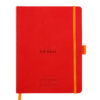Meeting Book A5+ Rhodiarama, 80 file, rosu