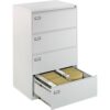 Clasificator metalic dublu, 84x62x133 cm, gri Clasificator metalic dublu, 84x62x133 cm, gri