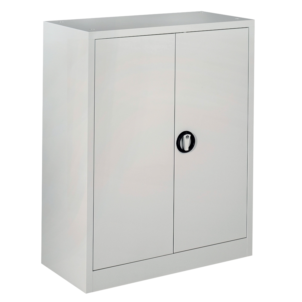 Dulap metalic Ceha, gri, 92x42x120 cm, 2 usi batante si 2 polite Dulap metalic Ceha, gri, 92x42x120 cm, 2 usi batante si 2 polite