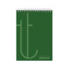 Blocnotes cu spira, Trendy Green, A5, dictando, 80 file