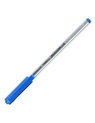 Pix Pensan Triball, varf 1 mm, scriere albastra Pix Pensan Triball, varf 1 mm, scriere albastra