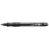 Roller cu gel BIC, Gelocity Clic, 0.7 mm, scriere neagra