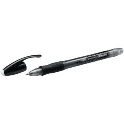Roller cu gel BIC Gelocity Illusion, fara mecanism, 0.7mm, negru