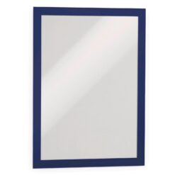 Display magnetic Durable Duraframe, A4, albastru, 2 bucati/set