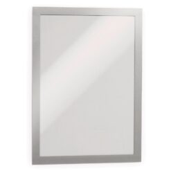Display magnetic Durable Duraframe, A4, argintiu, 2 bucati/set