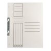 Dosar de incopciat 1/1, carton, alb, 25 bucati/set