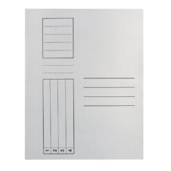 Dosar plic, carton, alb, 10 bucati/set