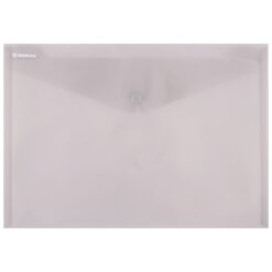 Mapa documente, Donau, A4, inchidere cu capsa, plastic, fumuriu