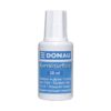 Fluid corector Donau, 20 ml, pe baza de solvent, aplicator cu pensula