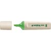 Textmarker Edding Ecoline, varf retezat, 2-5 mm, verde Textmarker Edding Ecoline, varf retezat, 2-5 mm, verde