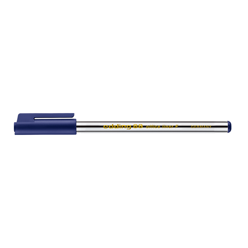 Liner Edding 88, corp plastic, varf 0.6 mm, albastru Liner Edding 88, corp plastic, varf 0.6 mm, albastru