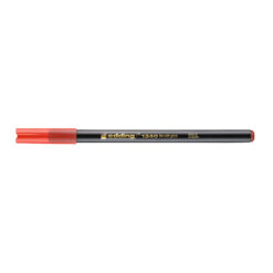 Marker Edding 1340, varf tip pensula, rosu