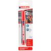 Marker Edding 300, permanent, varf rotund, 1.5-3 mm, rosu, in blister