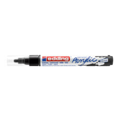 Marker acrilic Edding 5100, varf 2-3 mm, negru