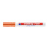 Marker cu vopsea Edding 750, corp metalic, varf 2-4 mm, portocaliu