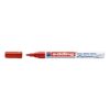 Marker permanent Edding 751 cu vopsea, corp metalic, varf rotund, 1-2 mm, rosu Marker permanent Edding 751 cu vopsea, corp metalic, varf rotund, 1-2 mm, rosu