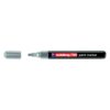 Marker permanent Edding 790, cu vopsea, corp plastic, varf rotund, 2-3 mm, argintiu
