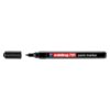 Marker permanent Edding 791, cu vopsea, corp plastic, varf rotund , 1-2 mm, negru