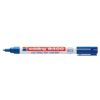 Marker permanent Edding 8400, pentru CD/DVD/BD, corp plastic, varf rotund, 0.75 mm, albastru