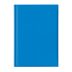 Agenda nedatata A5, hartie offset alb, coperta bleu