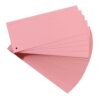 Separatoare Exacompta, color, 105 x 240 mm, rosu Separatoare Exacompta, color, 105 x 240 mm, rosu