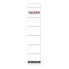Etichete Falken autoadezive, pentru bibliorafturi, 36 x 190 mm, alb Etichete Falken autoadezive, pentru bibliorafturi, 36 x 190 mm, alb