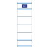 Etichete RTC din carton, pentru bibliorafturi, 45 x 142 mm, alb Etichete RTC din carton, pentru bibliorafturi, 45 x 142 mm, alb
