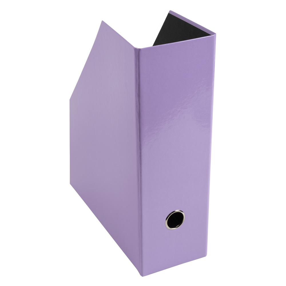 Suport vertical carton Exacompta Aquarel, A4, 31x25 cm, mov Suport vertical carton Exacompta Aquarel, A4, 31x25 cm, mov