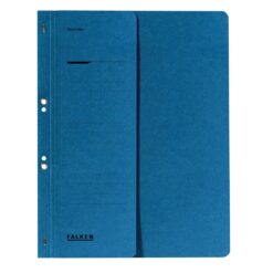 Dosar cu gauri 1/2 Lux Falken, carton, 250 g/mp, albastru