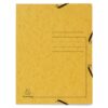 Dosar plic cu elastic Exacompta, carton, galben Dosar plic cu elastic Exacompta, carton, galben