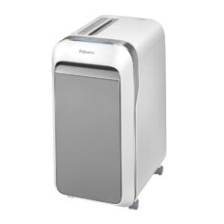Distrugator documente Fellowes LX221 Alb, micro taieri, functionare silentioasa