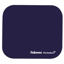 Mousepad cu protectie antibacteriana Fellowes Microban, bleumarin