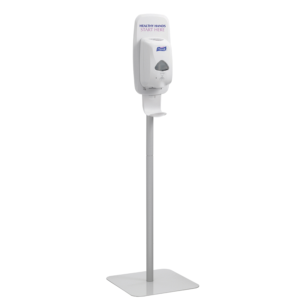 Stand gri de podea pentru dozator Purell TFX & LTX Stand gri de podea pentru dozator Purell TFX & LTX
