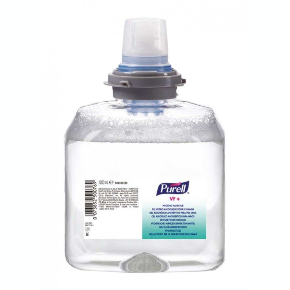 Rezerva gel dezinfectant Purell, TFX VF+, 1200 ml Rezerva gel dezinfectant Purell, TFX VF+, 1200 ml