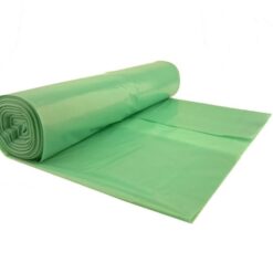 Saci menaj LDPE standard, verzi, 240 litri, 29 microni, 10 saci/set