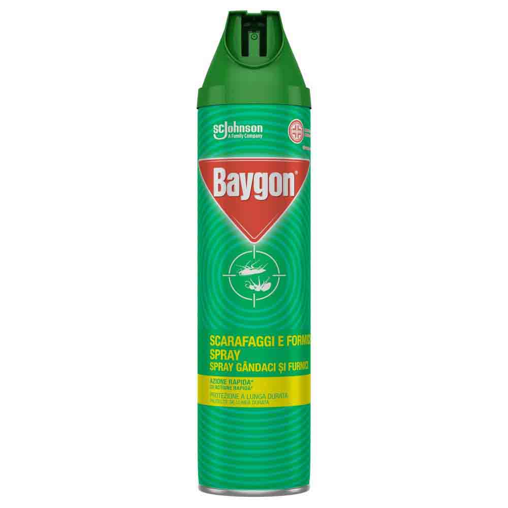 Spray insecte taratoare Baygon Protector, 400 ml Spray insecte taratoare Baygon Protector, 400 ml