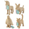 Decoratiuni din hartie Creative Craft, diverse animale, 14 cm Decoratiuni din hartie Creative Craft, diverse animale, 14 cm