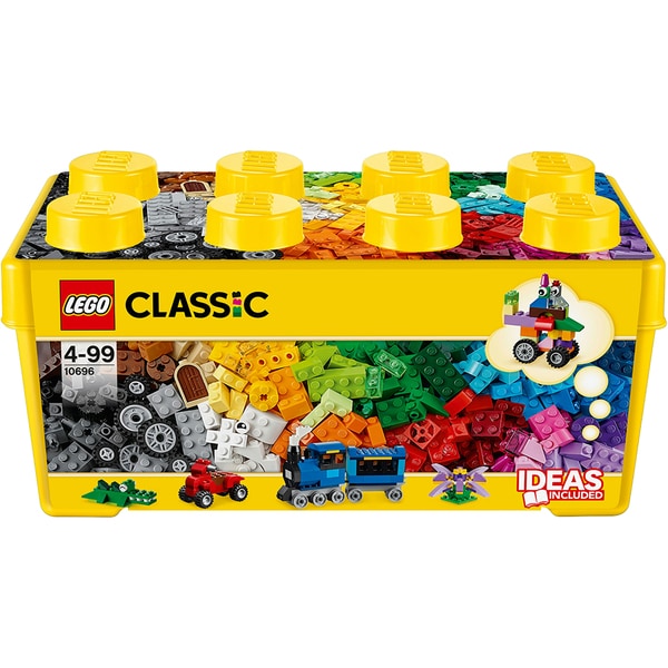 LEGO Classic, Cutie medie de constructie creativa LEGO, numar piese 484, varsta 4+ LEGO Classic, Cutie medie de constructie creativa LEGO, numar piese 484, varsta 4+