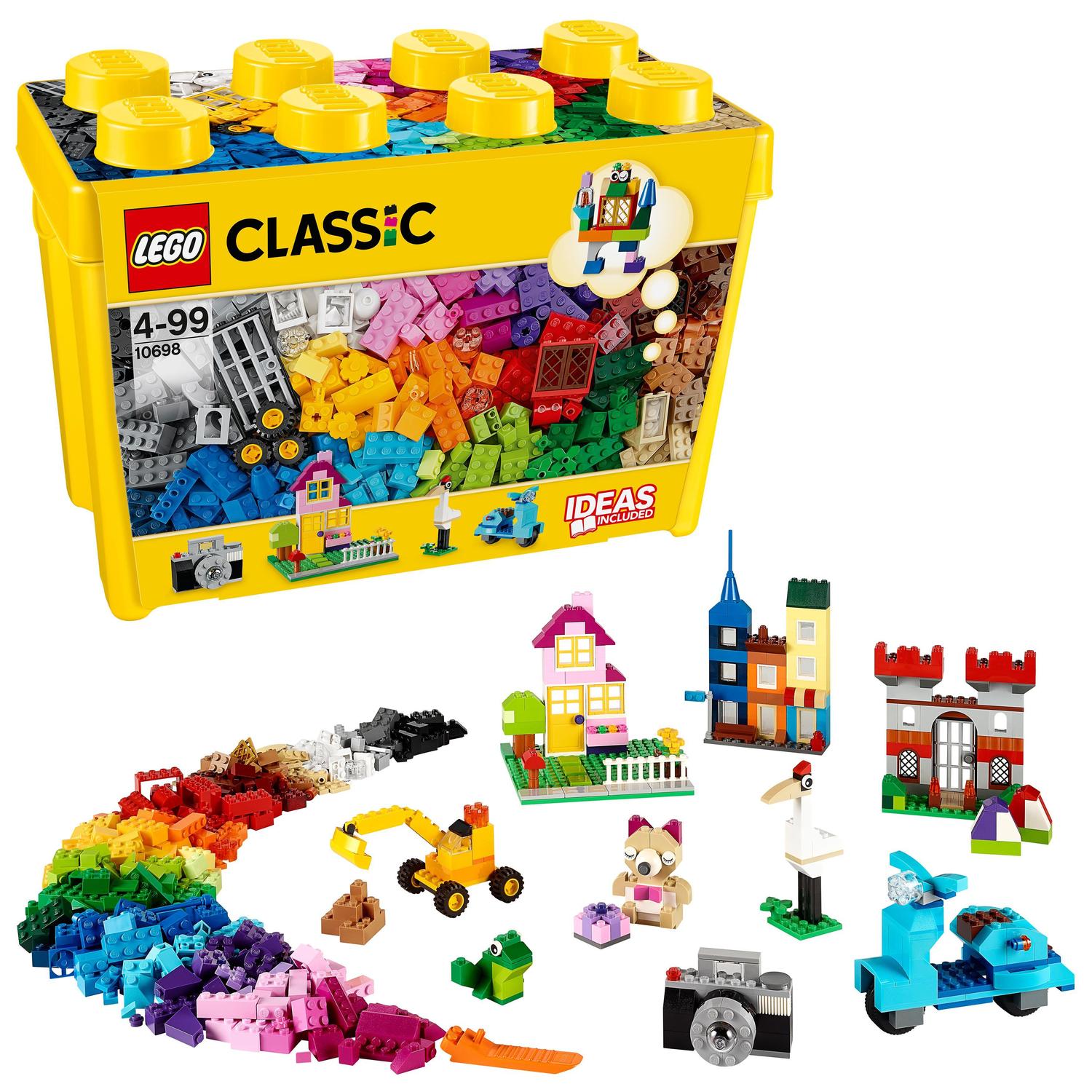 LEGO Classic, Cutie mare de constructie creativa LEGO, numar piese 790, varsta 4+ LEGO Classic, Cutie mare de constructie creativa LEGO, numar piese 790, varsta 4+
