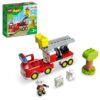 LEGO DUPLO, Camion de pompieri, numar piese 21, varsta 2+ LEGO DUPLO, Camion de pompieri, numar piese 21, varsta 2+