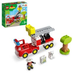 LEGO DUPLO, Camion de pompieri, numar piese 21, varsta 2+