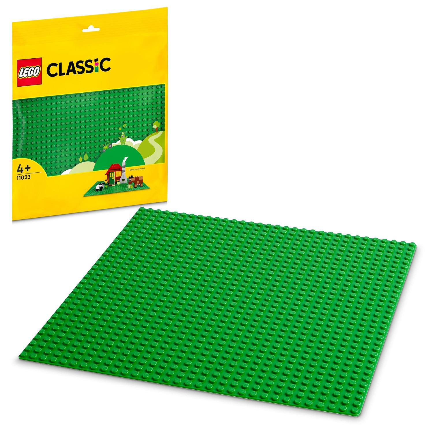 LEGO Classic, Placa de baza verde, numar piese 1, varsta 4+ LEGO Classic, Placa de baza verde, numar piese 1, varsta 4+