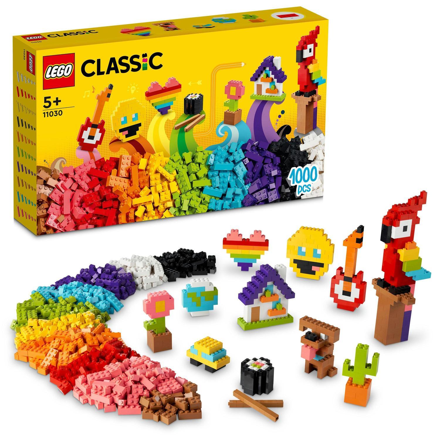 LEGO Classic, O multime de caramizi, numar piese 1000, varsta 5+ LEGO Classic, O multime de caramizi, numar piese 1000, varsta 5+